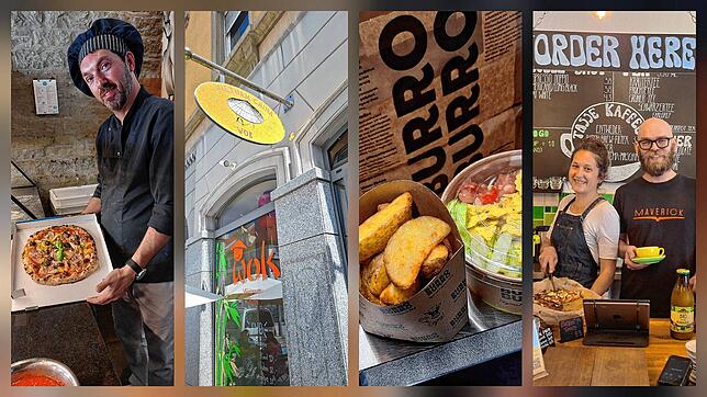 Die Kreuzlinger Straße in Konstanz hat sich in den vergangenen Jahren zu einer echten Flaniermeile entwickelt. Pizza nach ...