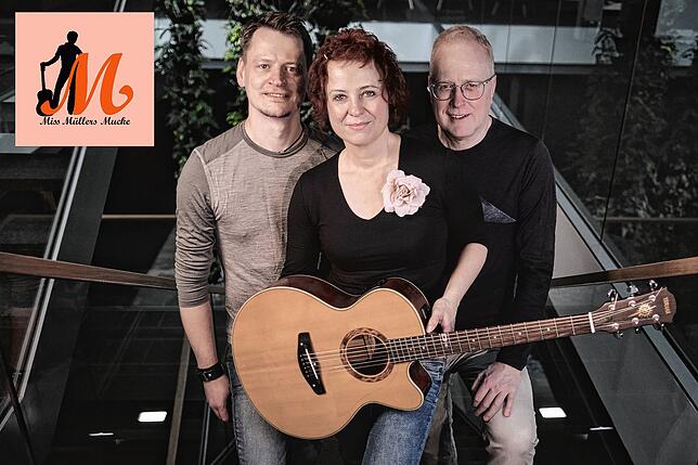 Eine Benefizveranstaltung zu Gunsten der Katharinenhöhe in Schönwald bespielt die Band Miss Müllers Mucke.