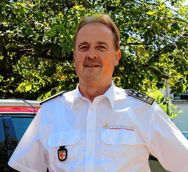 Kommandant Helmut Richter leitet die Feuerwehr Radolfzell und ist für den Bevölkerungsschutz zuständig.