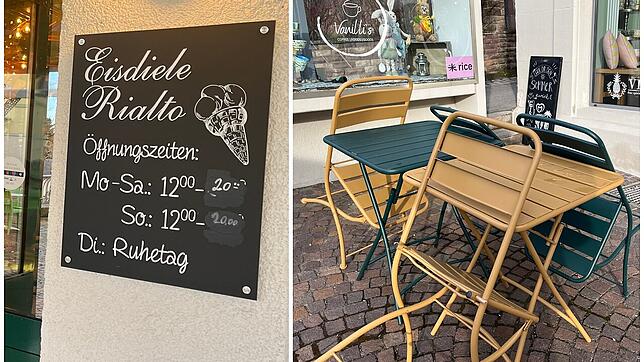 Schlendern, Kaffee trinken oder ein Eis essen: Das ist dienstags in Donaueschingen kaum möglich, viele Restaurants und Cafès haben ...