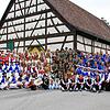 Die Rollizunft aus Welschingen ist eine stattliche Truppe von 305 Mitgliedern. Auf dem Bild zu sehen sind die Figuren der Welschinger ...