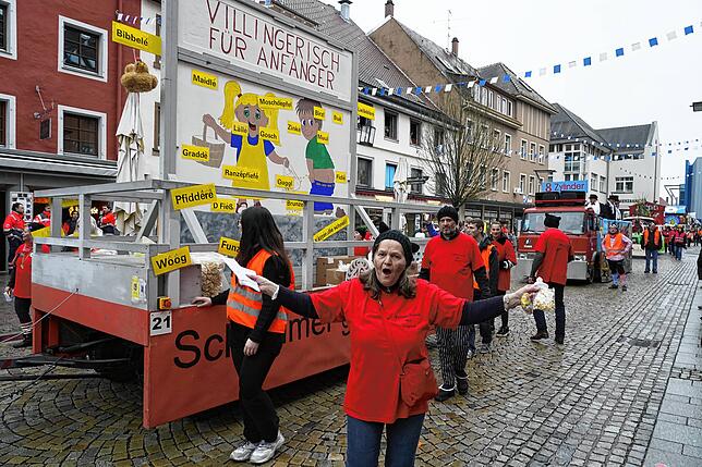 Bild 25: Bilder-Story: So ist die Katzenmusik am Fasnet-Montag in die Stadt einmarschiert