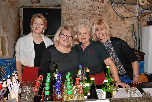 Vom Team der Museumsgesellschaft (von links): Susanne Bix, Susanne Muffler Theresia Löchel-Gittel und Insa Bix.
