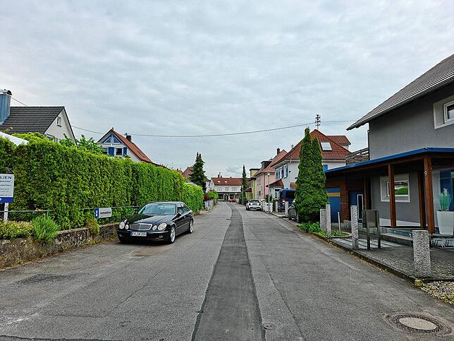 Die Eugenienstraße ist der mittlere Abschnitt der künftigen Fahrradstraße.