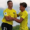 Torjubel bei Vladimir Biller (links) und Karlo Kuranyi. Beide trugen mit ihren Toren im Endspiel des Bitzer-Cups zum Villinger ...