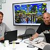 Tommy Spörrer (links) und Frank Schuhwerk (rechts) stecken schon mitten in den Vorbereitungen für das Seenachtfest, das am 13. August ...