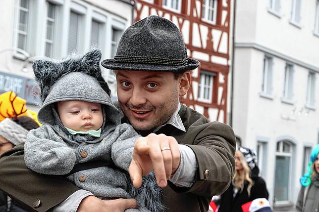 Bild 28: So schön war der Kindergartenumzug am Schmotzigen Donnerstag in Überlingen