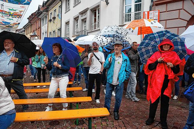 Bild 39: Jazzfest verbreitet trotz Regen gute Laune