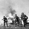 Wehrmachtssoldaten in der Ukraine 1941.