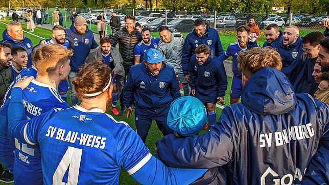 Motivation ist alles: Trainer Giuseppe Stabile vom SV Blau-Weiß Murg wird seine Männer auf die wichtige Partie am Samstag beim FC ...