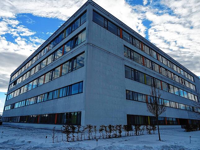 Eines der Teil-Gebäude des Schwarzwald-Baar-Klinikums in Villingen-Schwenningen.