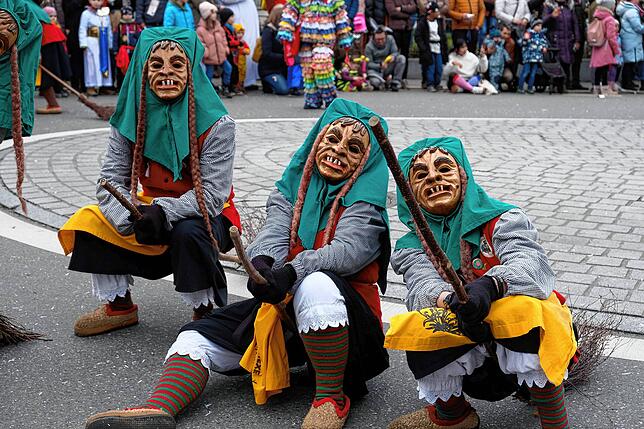 Bild 5: Narren an Bodensee, Hochrhein und Schwarzwald feiern Fasnacht 2023