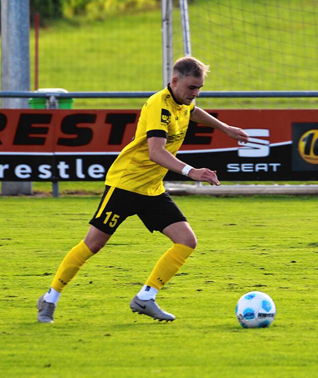 Ruhepol im Denkinger Mittelfeld: Marius Gaupp.