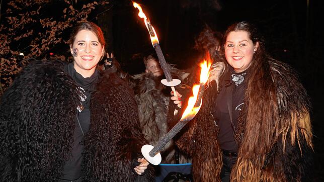 Bild 4: Konstanzer Fasnacht: Bilder vom Fackelumzug durch den Uniwald