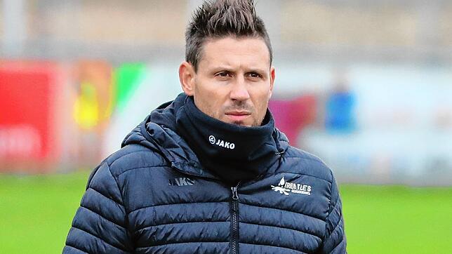 Benjamin Heim, der Trainer SV Mühlhausen, musste bis zur 91. Minute zittern. Dann aber erlöste ihn seine Mannschaft mit dem 2:2 gegen ...