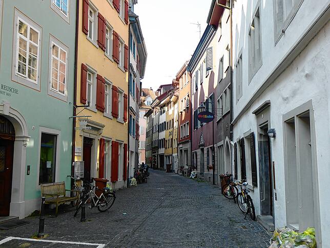 Die Niederburg ist der älteste Stadtteil von Konstanz.