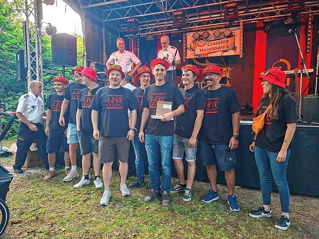 Bild 22: Tolle Stimmung und buntes Programm: Kreisfeuerwehrtag in Gottmadingen bietet Können und Spektakel