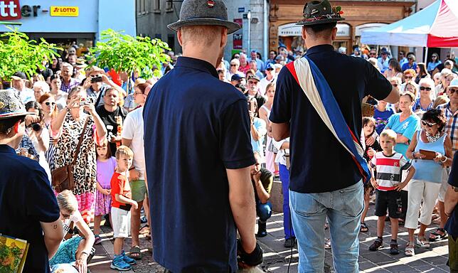 Bild 25: Die schönsten Bilder der Bocktaufe der 556. Waldshuter Chilbi – Teil 1