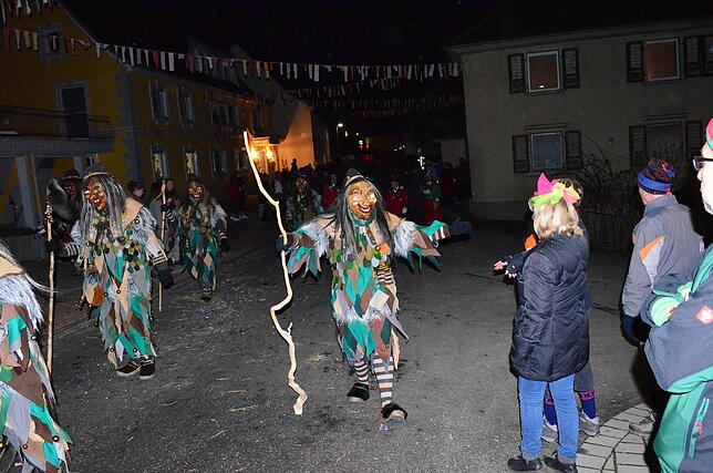 Bild 28: Bilder vom närrischen Nachtumzug in Eigeltingen