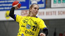Die besten Torschützin der Allensbacherinnen Greta Rinkeviciute.