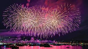 Bild : Wow! So atemberaubend schön ist das Feuerwerk 2025 beim Konstanzer Seenachtfest