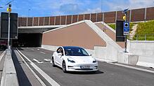 Der Waggershauser Tunnel: Er wurde im August 2021 eröffnet. Seitdem kam es dort zu mehreren Fehlalarmen (Archivbild).