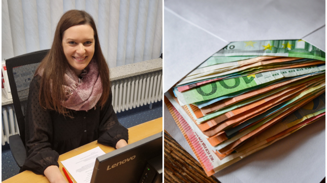 Indem Bankmitarbeiterin Lisa Müller kritisch nachgefragt hat, rettete sie die Ersparnisse eines Kunden.