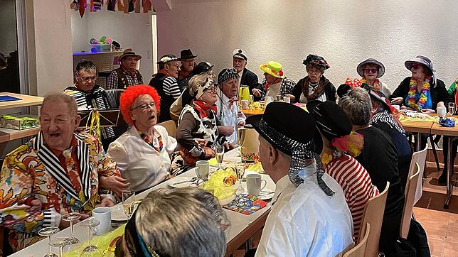 Viel närrischen Spaß gab es bei der Seniorenfasnacht in der Gfrüri-Beiz des Gemeindehauses.