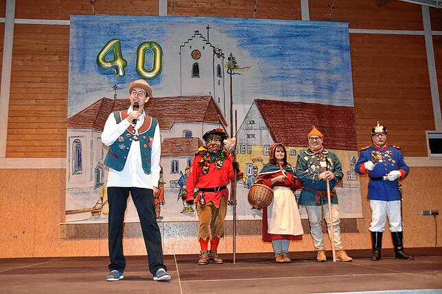 Beim Bunten Abend der Heuliecher in diesem Jahr spielte das 40-jährige Jubiläum eine kleine Rolle. Groß gefeiert wird es am 21. und 22. ...