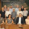 Der Klimabeirat (vordere Reihe, von links): Mike Schinkel, Yvonne Becker, Norbert Münch, Marion Hackel. Mittlere Reihe, von links: ...