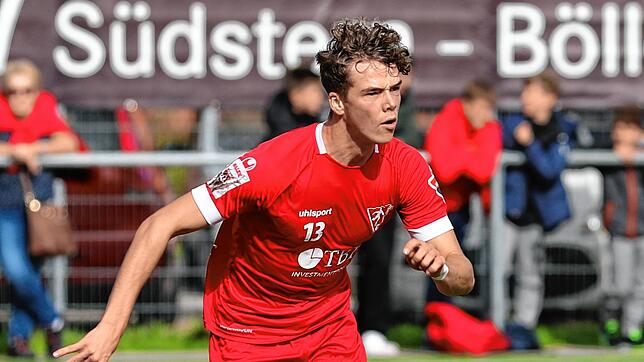 Glänzte gegen Großaspach mit zwei Vorlagen und gegen Villingen in der Innenverteidigung: Marek Bleise vom 1. FC Rielasingen-Arlen.