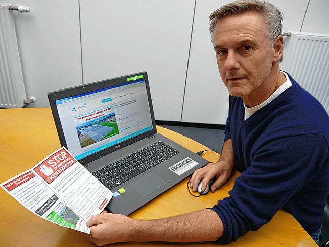 Uwe Rehnert von der IG Kreuzäcker hat Mitte Februar die Online-Petition gestartet.