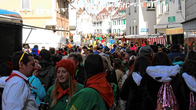 Fasnetmändig und eine so volle Meßkircher Altstadt &ndash; das wird es 2021 nicht geben.