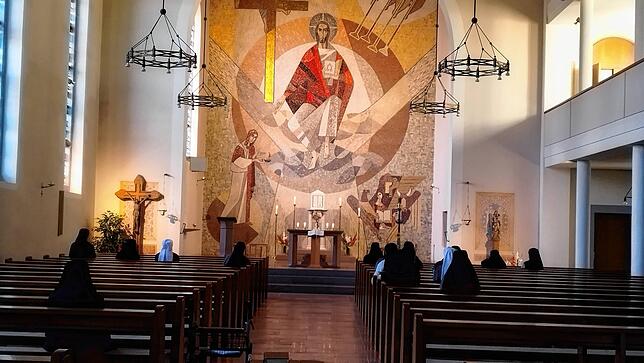 Die Klosterkirche in Hegne ist für viele Gläubige eine Wallfahrtsstätte.