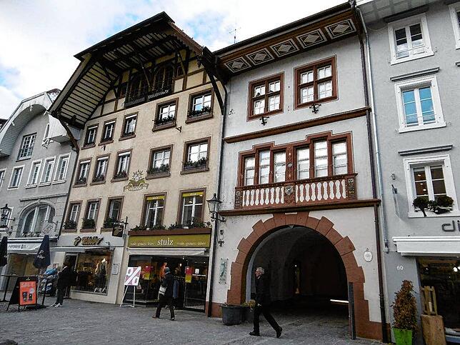Im Metzgertörle hing einst das Vieh von der Decke.