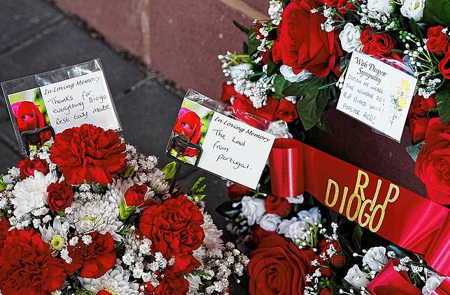 Tribute im Anfield-Stadion, der Heimat des FC Liverpool.