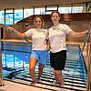 Sie engagieren sich dafür, dass alle Konstanzer Grundschüler schwimmen lernen: Andreia de Salles (links) und Juliana Oswald vom ...