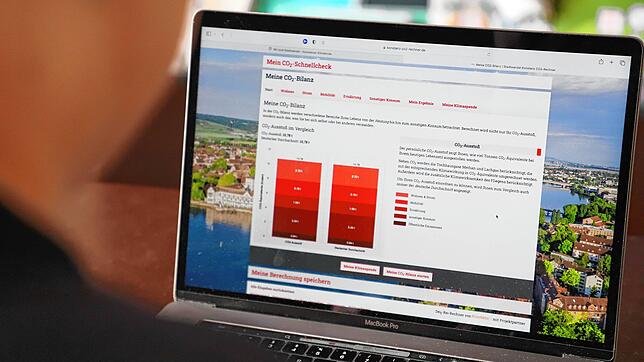 Der komplizierte CO2-Rechner der Stadt hat eine Abbruchsquote von 97 Prozent.