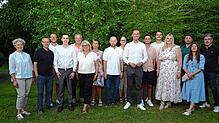 Der wiedergewählte Gesamtvorstand des CDU-Ortsverbandes Lauchringen (von links): Doris Schäuble (Kassiererin), Bernd Baldischwieler, ...