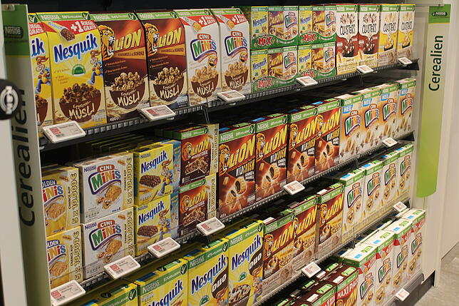 Auch Cerealien von Nesquick zählen zum Nestlé-Angebot.