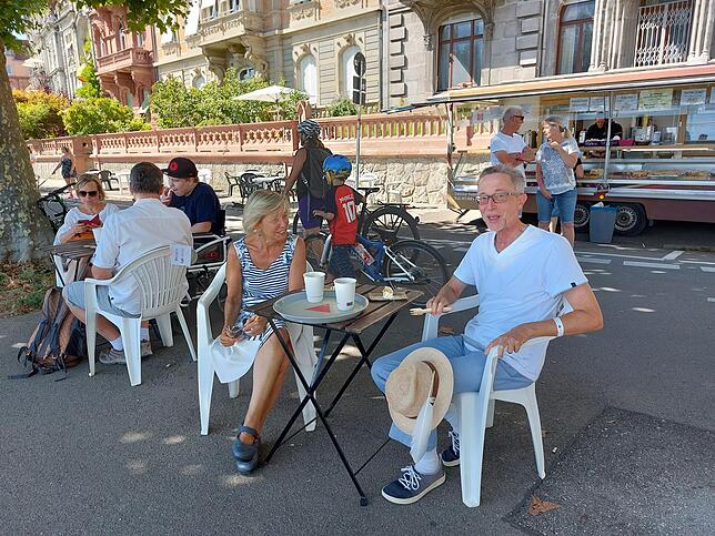 Bild 10: Erste Bilder vom Festgelände! In Konstanz kommen mehr und mehr Besucher zum Seenachtfest