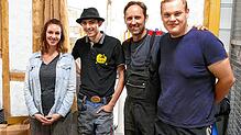 Unterstützt und finanziert wurde die Qualifizierungsmaßnahme von Mitarbeiter Tobias Lutz von der Arbeitsagentur. Das Bild zeigt (von ...