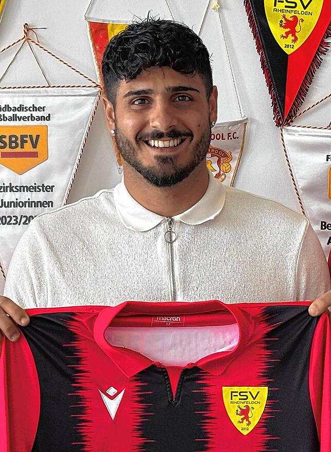 Eine Klasse höher: Danilo Avellina trägt ab der kommenden Saison das Trikot des Landesligisten FSV Rheinfelden.