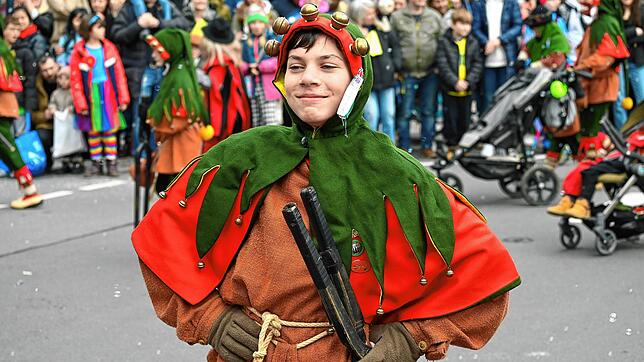 Bild 15: Großer Häfler Narrensprung in der Innenstadt &ndash; Teil 1