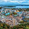 Die Baustelle aus der Vogelperspektive. Ab 2027 soll hier gelehrt und gelernt werden. Studierende und Lehrende der Rechtswissenschaften ...