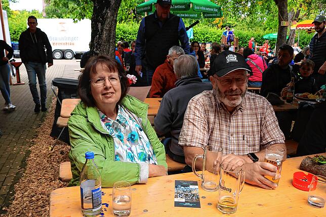 Bild 12: Drei Tage lang feierte Unadingen das Geranienfest