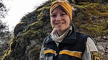 Mareike Matt ist die neue Wutachrangerin und schaut in der Wutachschlucht nach dem Rechten.