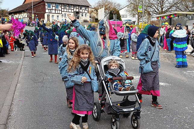 Bild 24: Rickenbach: Die schönsten Bilder vom farbenfrohen Narrenumzug 2025