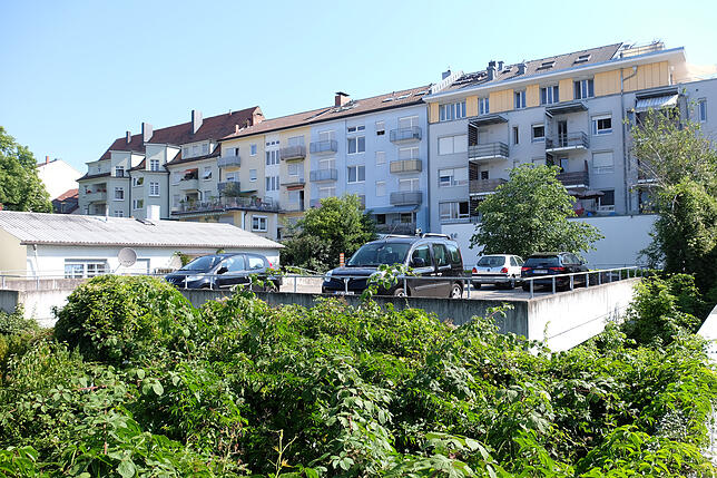 Die Stadt hat im Rahmen des Bebauungsplanverfahrens für das Scheffelareal drei Baufenster eingezeichnet, in denen Punkthäuser gebaut ...