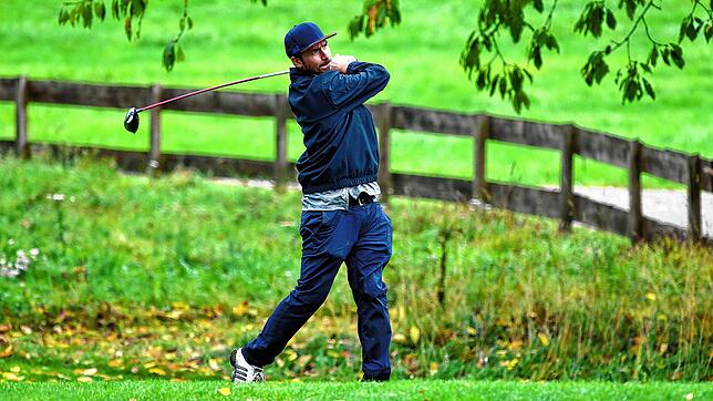 Felix Neureuther während des Charity-Golfturniers am Öschberghof in Donaueschingen.